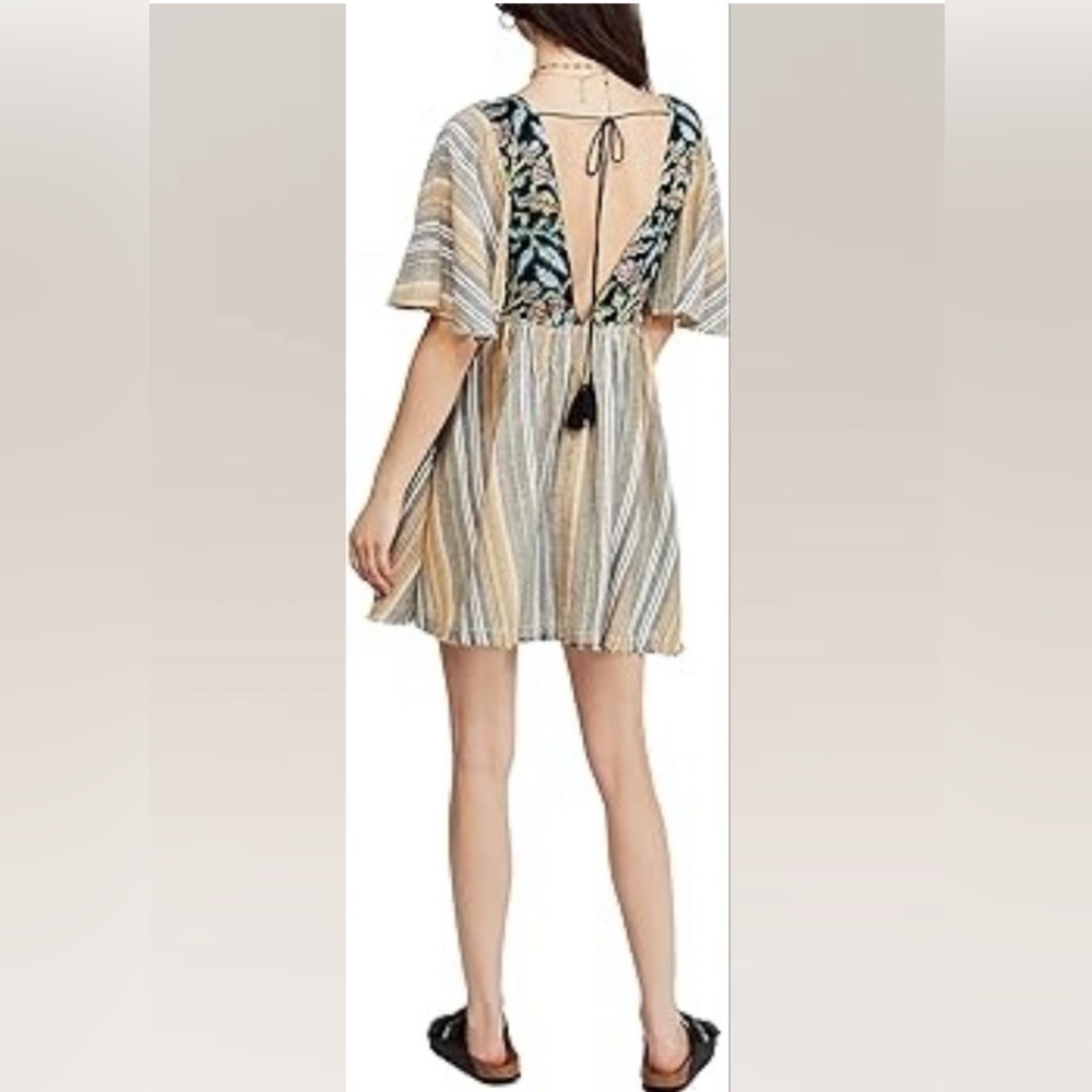 Free People mini dress floral - Picture 2 of 3